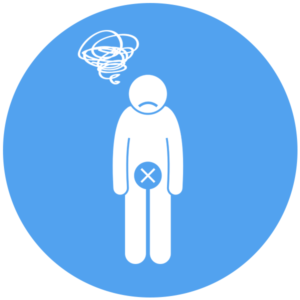 勃起に問題がある